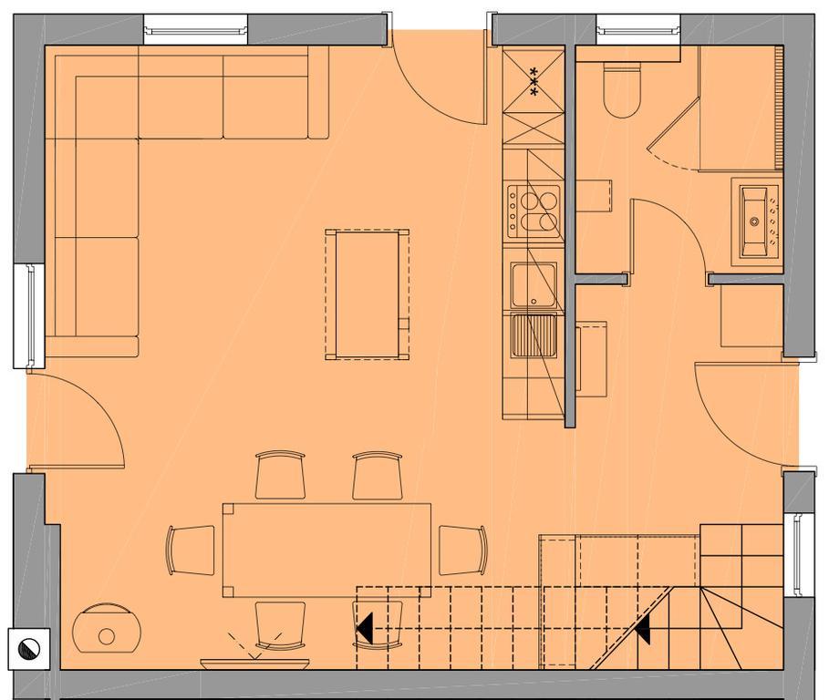 Apartments Krvavec Cerklje na Gorenjskem Rom bilde